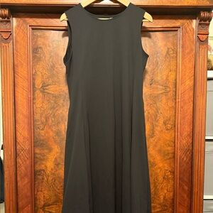 Uniqlo Black Maxi Dress with pockets